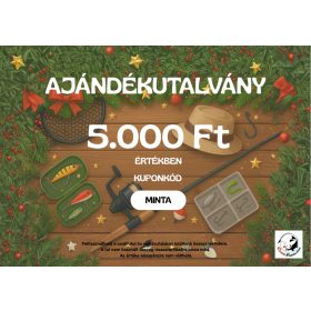   Csalifutár karácsonyi Ajándékutalvány többféle értékben