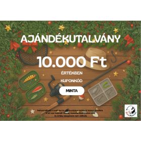  Csalifutár karácsonyi Ajándékutalvány többféle értékben