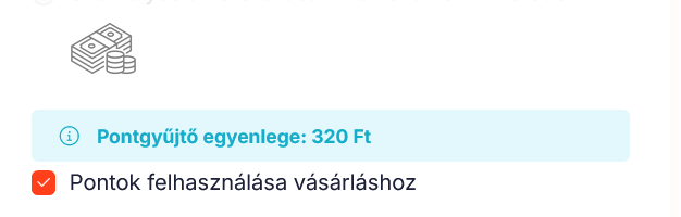 KapásPontok egyenleg