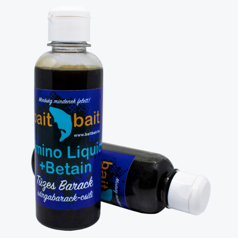 BaitBait Tüzes Barack - Liquid Amino Locsoló 250ml