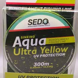  Aqua Ultra Yellow 300m 0.225mm 5.15kg