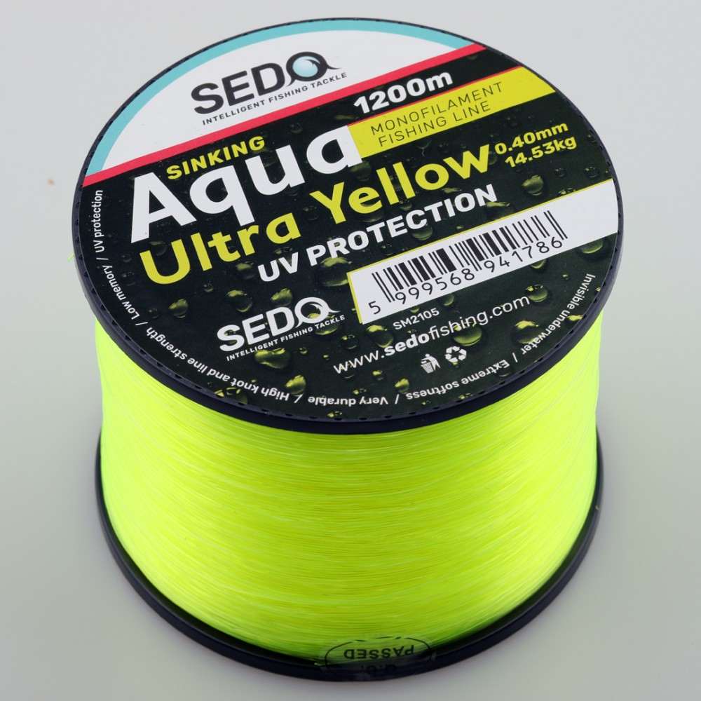  Aqua Ultra Yellow 1200m 0.25mm 6.45kg