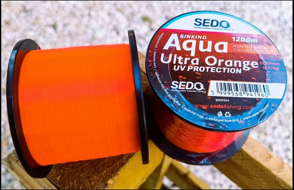  Aqua Ultra Orange 1200m 0.25mm 6.45kg