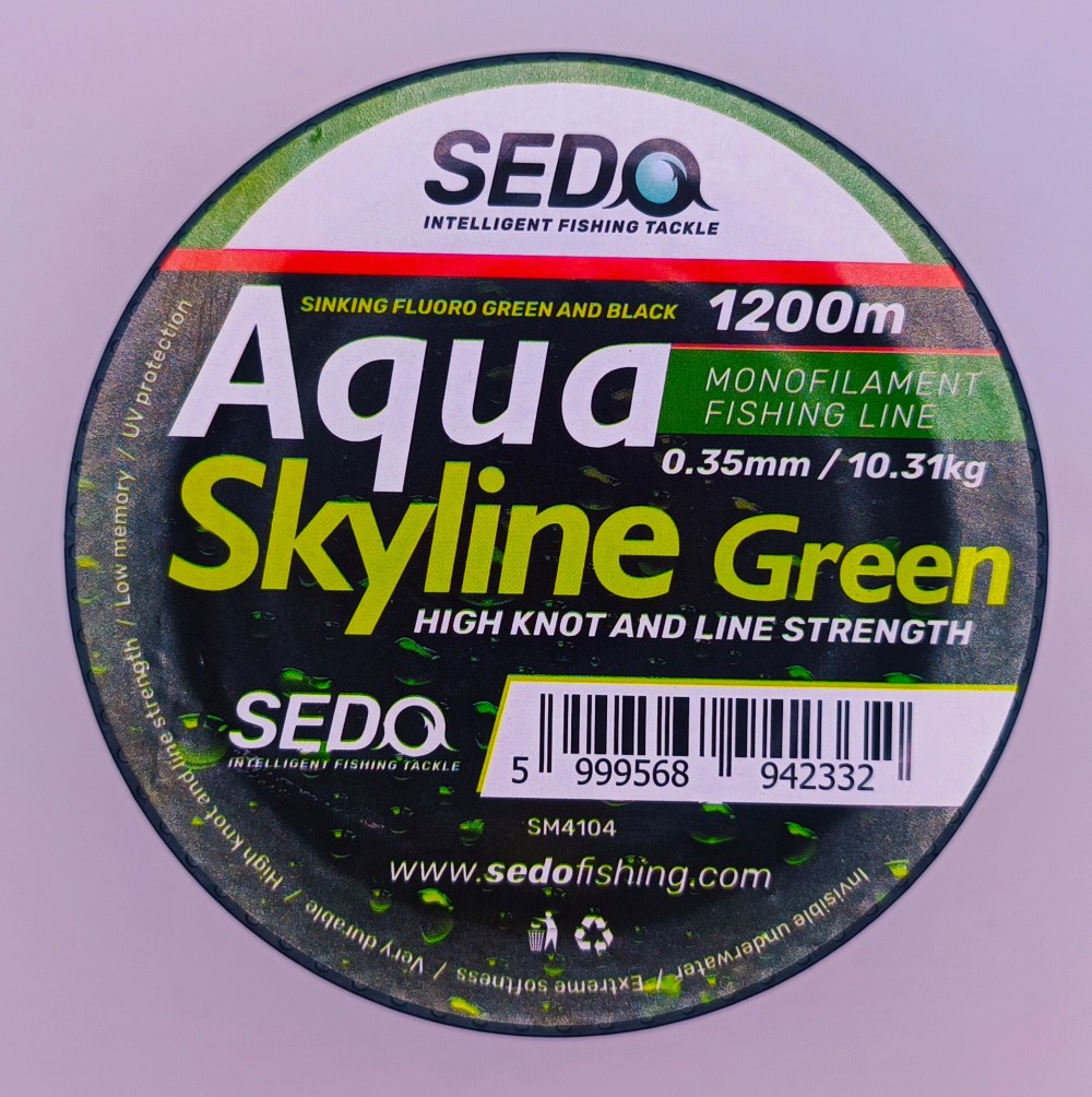  Aqua Skyline Green 1200m 0.28mm 7.62kg